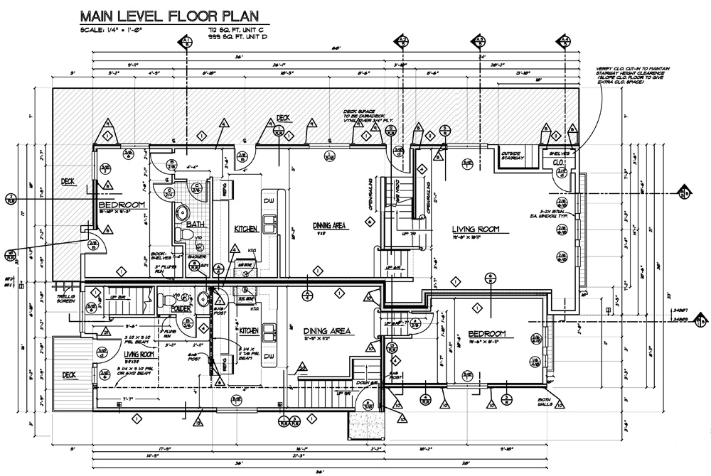 Construction Floor Plan Sample